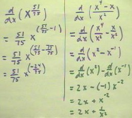 power function examples